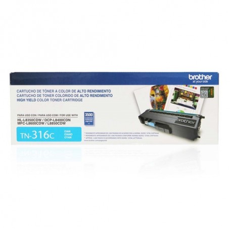 TN316C - TONER PARA IMPRESORA BROTHER