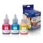 3 TINTA BROTHER AMARILLO CYAN MAGENTA 3PK-Tank TRIPACK BT5001 - AURA