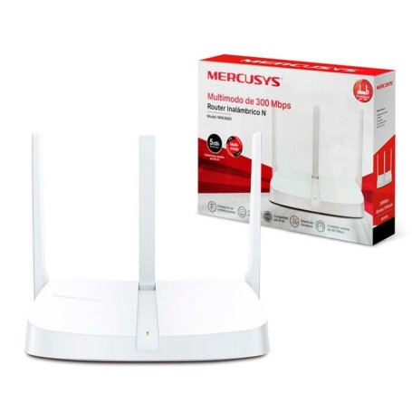 Router Mercusys MW306R 300mbps 3 Antenas WIFI
