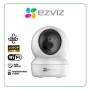 CÁMARA DE SEGURIDAD EZVIZ H6c WIFI / FULL HD / 4MP / VISIÓN PANORÁMICA 360° / VISIÓN NOCTURNA / DETECCIÓN DE MOVIMIENTO