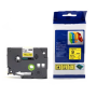 CINTA ADHESIVAS COMPATIBLE TZC-621 AMARILLO 9MM  PARA ROTULADORA BROTHER