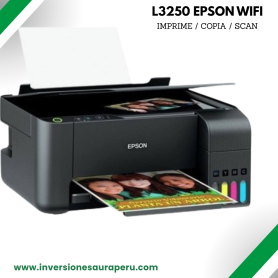IMPRESORA EPSON L3250 MULTIFUNCIONAL ECOTANK CON WIFI