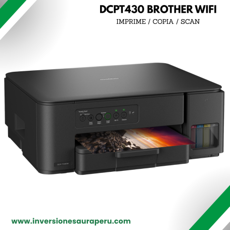 Multifuncional BROTHER DCP-T430W WIFI Imprime Copia Escanea