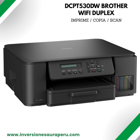 Multifuncional BROTHER DCP-T530DW WIFI Imprime Copia Escanea