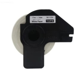 CINTA DK11204 DE 17MM X 54MM 400 ETIQUETAS PRECORTADAS