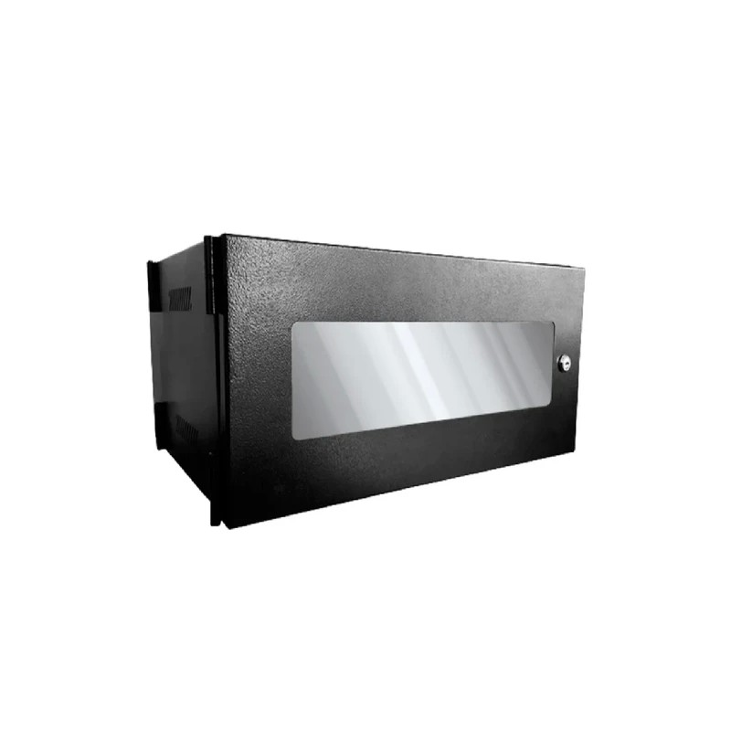 Gabinete de Pared 4 RU (4UR) Abatible 24.50 x 55 x 41 cm Puerta de ...