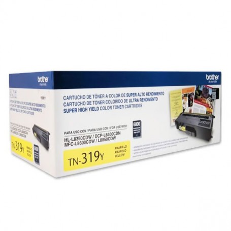 TONER TN-319Y PARA IMPRESORA BROTHER - inversiones Aura