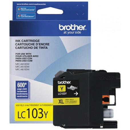 LC103Y - TINTA PARA IMPRESORA BROTHER