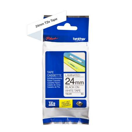 CINTA BROTHER TZE-251 24MM X 8M PARA ROTULADORA