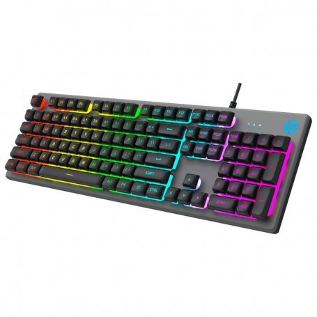 K500F - TECLADO HP GAMING K500F RGB GRIS CONEXIÓN USB