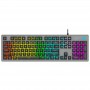 Teclado Hp K500F Gaming RGB Gris Conexión Usb - INVERSIONES AURA