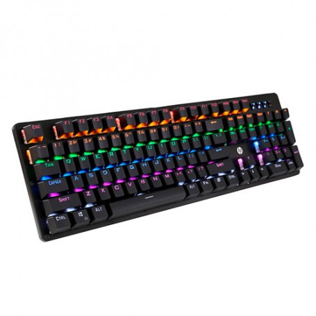 TECLADO MECANICO HP-GAMING GK100 RAINBOW BLACK