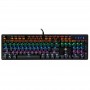 Teclado HP Gamer GK200 Mecánico Rainbow Black - Inversiones Aura