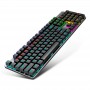 Teclado HP Gamer GK200 Mecánico Rainbow Black - Inversiones Aura