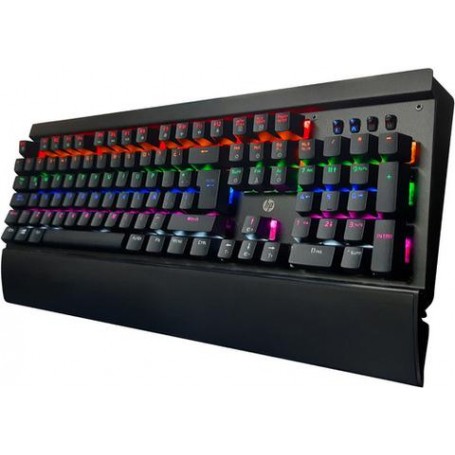 Teclado Gamer HP GK500 Mecánico RGB Black - INVERSIONES AURA