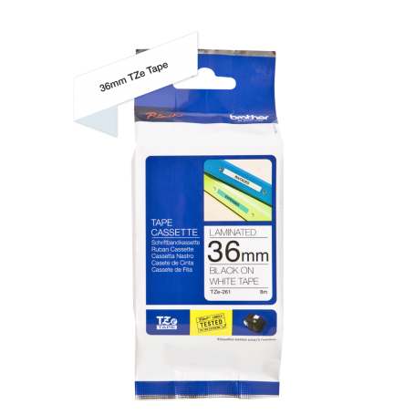 CINTA BROTHER TZE-261 36MM X 8M PARA ROTULADORA