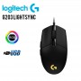 MOUSE LOGITECH G203 GAMING LIGHTSYNC OPTICAL 8000 DPI RGB BLACK - AURA