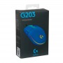 MOUSE LOGITECH G203 GAMING LIGHTSYNC OPTICAL 8000 DPI RGB BLUE- AURA