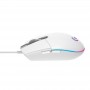 MOUSE LOGITECH G203 GAMING LIGHTSYNC OPTICAL 8000 DPI RGB WHITE - AURA
