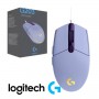 MOUSE LOGITECH G203 GAMING LIGHTSYNC OPTICAL 8000 DPI RGB LILA - AURA